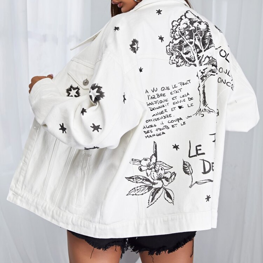 Handmade jean jacket